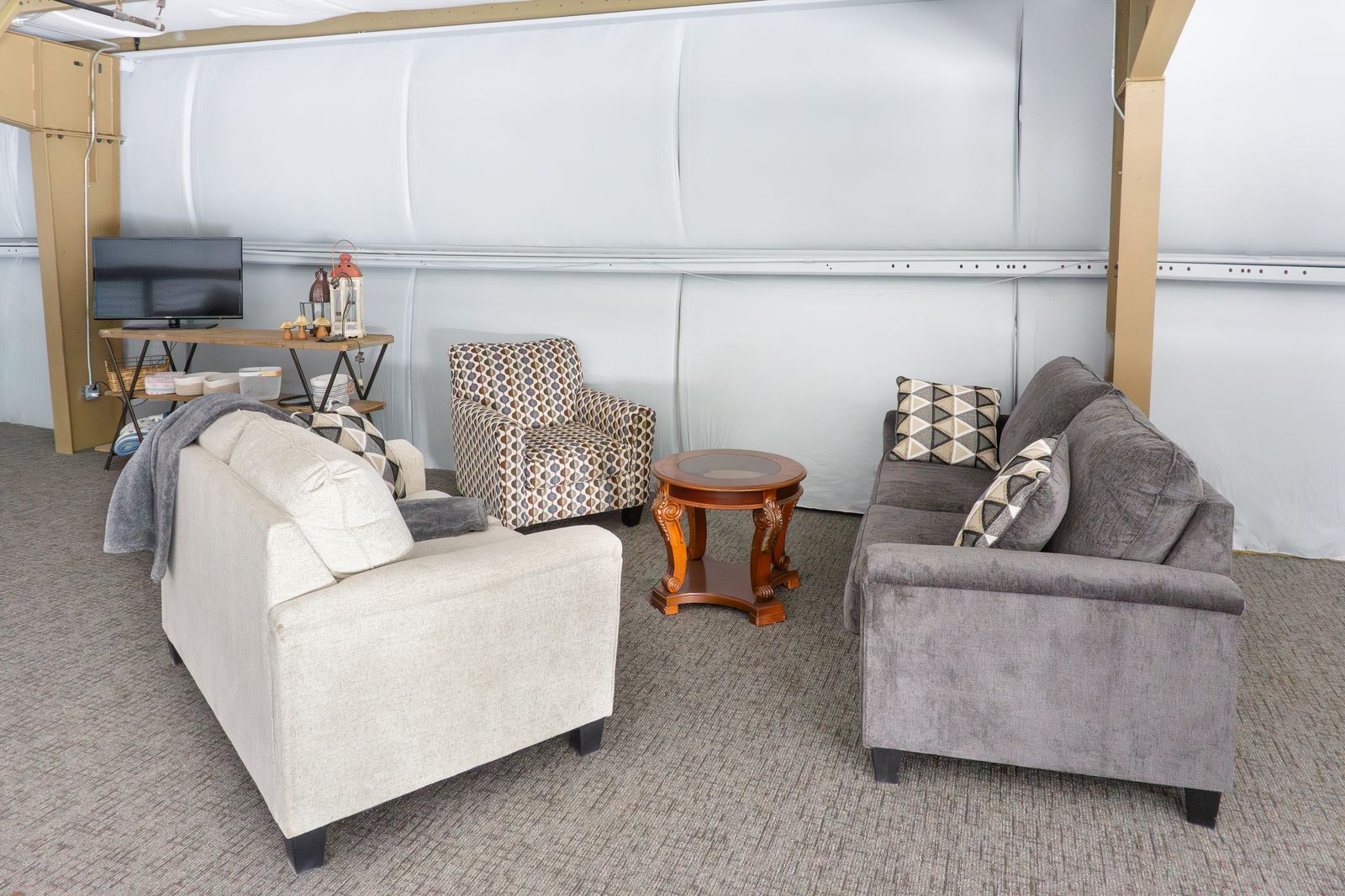 The Loft — couches and armchairs arranged as a lounge